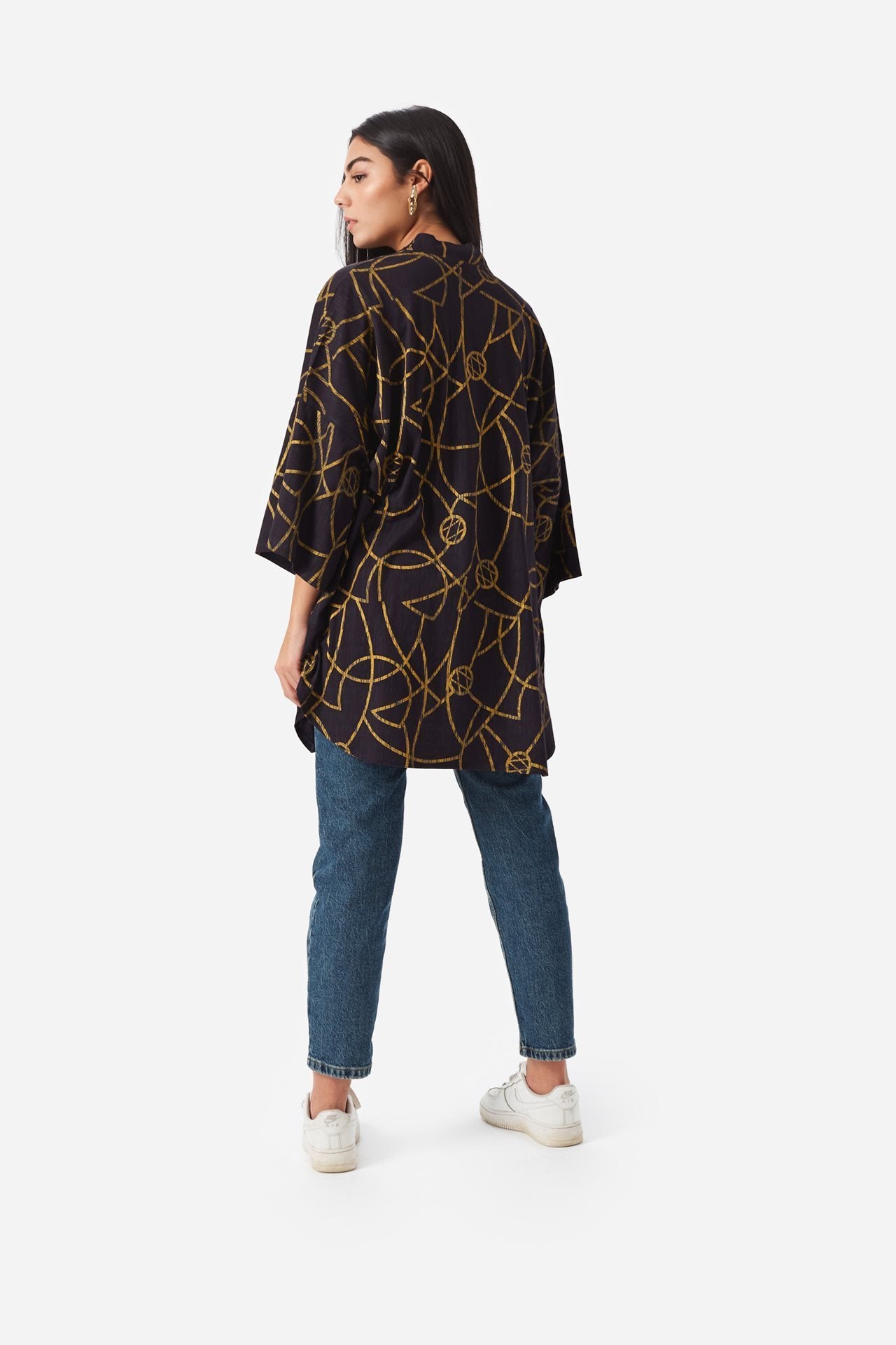Oversized Shirt with Front Buttons Women Shirts ANZO 
