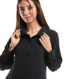 Kady Self Stitches Tunic With Sided Slits For Women