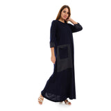 Glittery Sleeves Home Gown - Kady