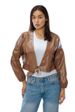 Sassy Leather Jacket - Angelica Fleur
